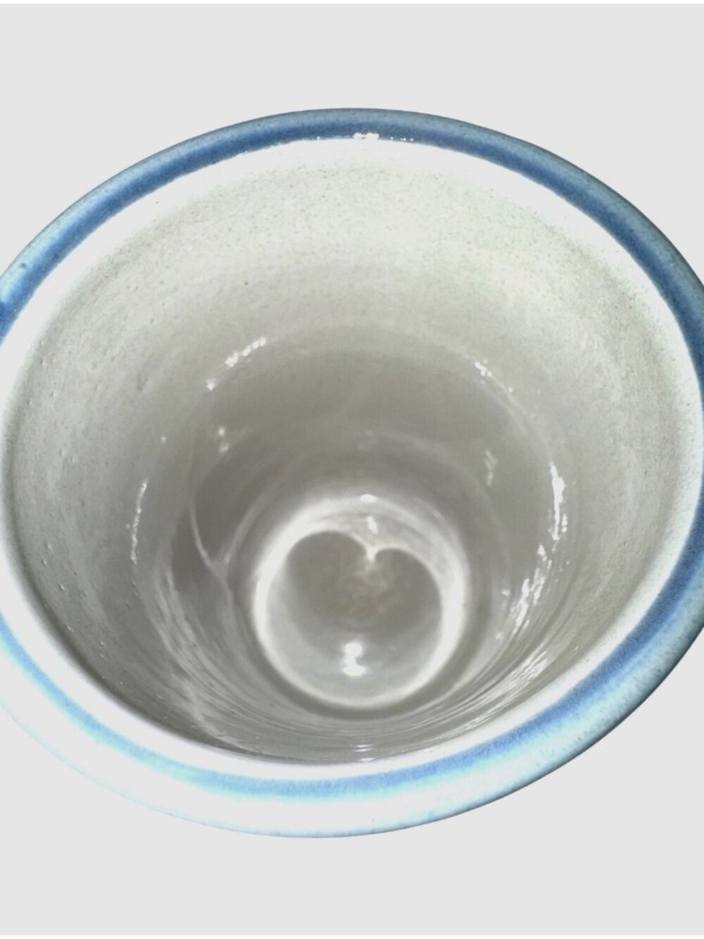 Louisville Stoneware Crock Gaggle Of Geese Blue Utensil Holder Crock - Picture 6 of 8